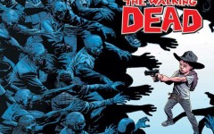 Above: There have been over 150 issues, collected into 26 volumes published of Robert Kirkman’s The Walking Dead, and it’s still going strong