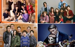 Above (clockwise): Arrested Development, My So Called Life, Hannibal and Freaks and Geeks