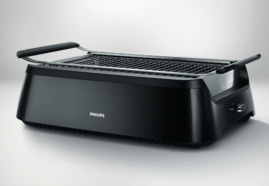 Above: The Philips Smokeless Indoor Grill