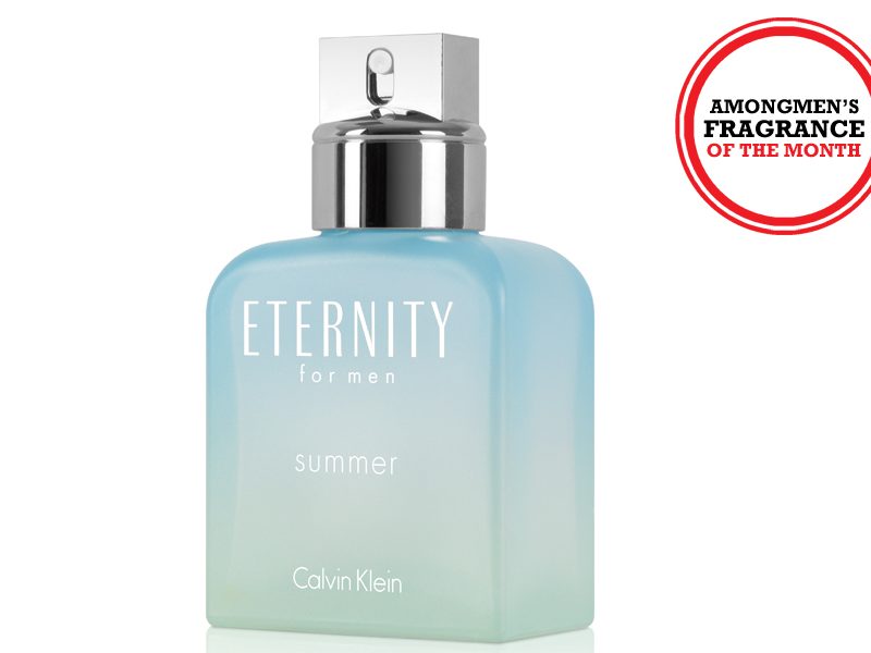 Above: Calvin Klein's Eternity Summer for Men Eau de Toilette