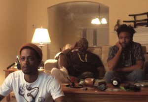 Above: Stars of FX's new show 'Atlanta'