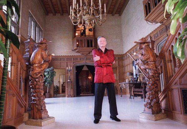 Hugh Hefner's Playboy Mansion Sold For 100 Million USD - AmongMen