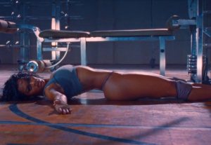 Above: Teyana Taylor in Kanye West's new “Fade” video