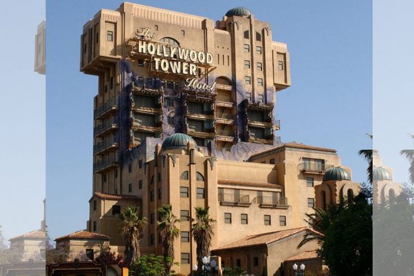 Above: The popular Tower of Terror at at Disney California Adventure Park at the Disneyland Resort will close on January 2, 2017