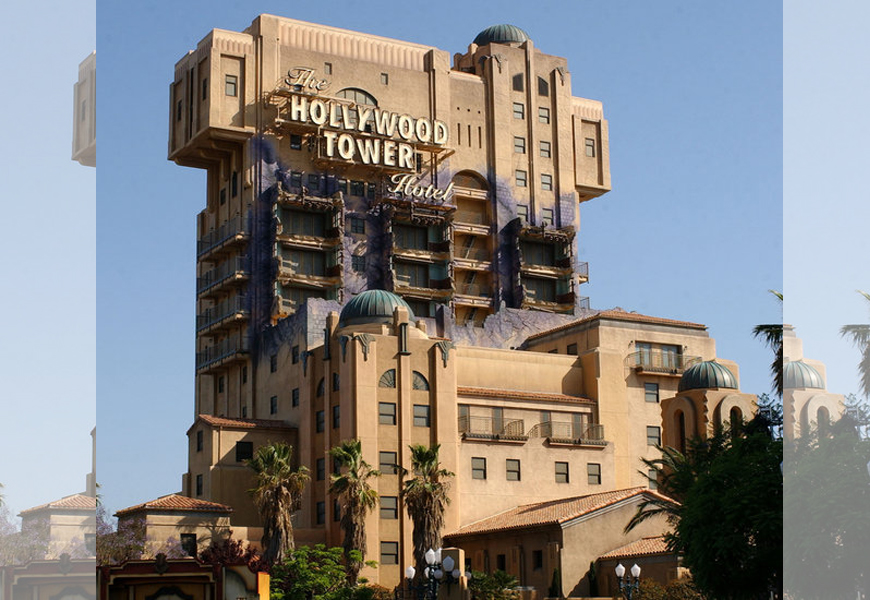 Above: The popular Tower of Terror at at Disney California Adventure Park at the Disneyland Resort will close on January 2, 2017