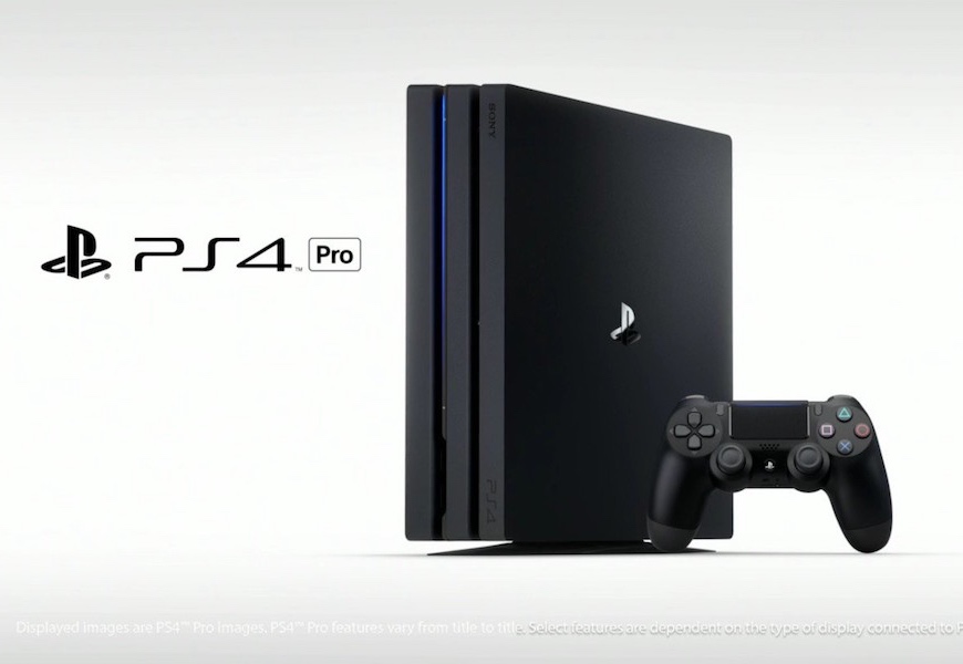 Above: PlayStation 4 Pro will release this November