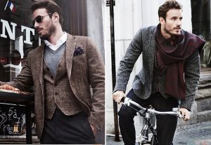 Above: The Montréal-based brand is rolling out a more mature menswear selection at stores across Canada