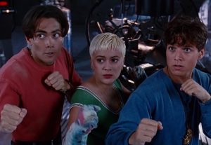 Above: Stars of the 1994 film, 'Double Dragon'