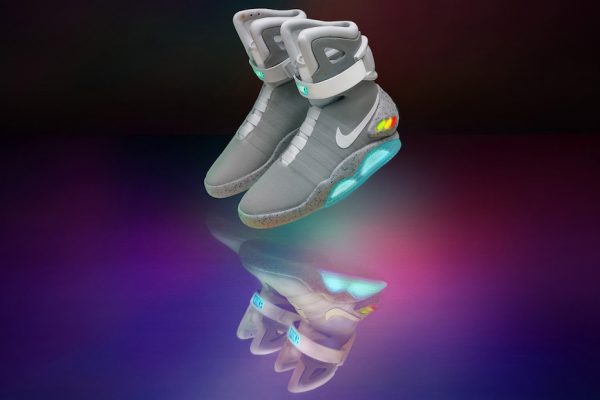 Above: You can finally own the self-lacing shoe from 'Back To The Future'