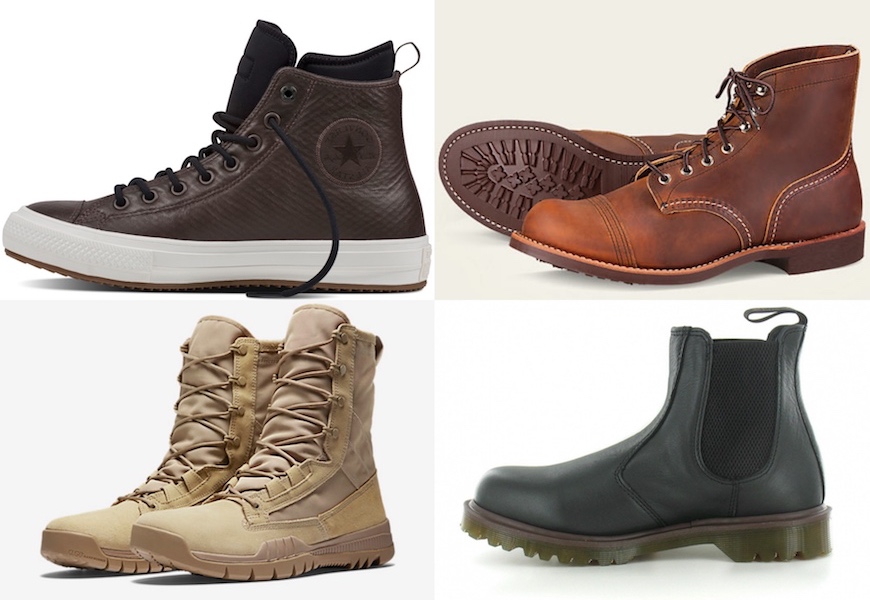 Above: Some of Winter 2016's hottest kicks