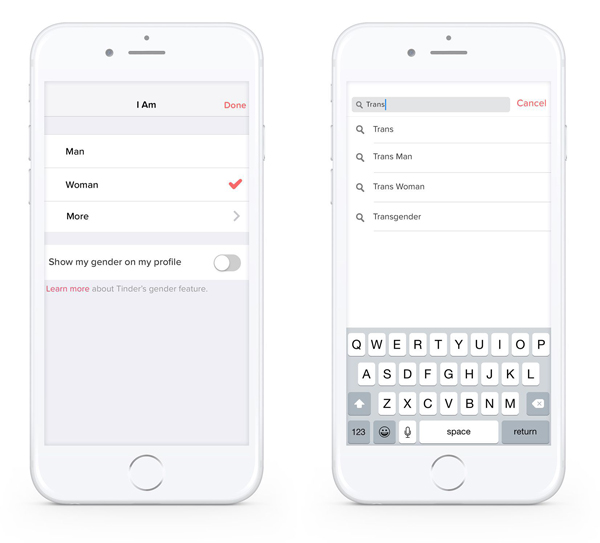 Tinder Makes Huge Update With 37 Different Gender Identity Options