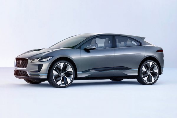 Above: Jaguar 'I-Pace' will go on sale in 2018