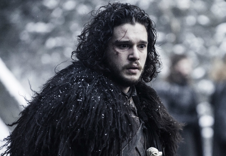Above: Kit Harington collects one of TV's biggest paychecks