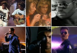 Above: A few of George Michael's most memorable tracks