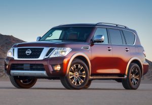 Above: The 2017 Nissan Armada Platinum