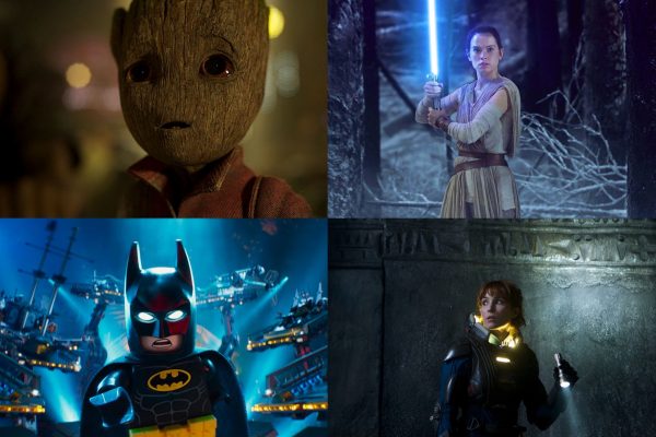 Above: Sequels, spin-offs, and prequels are set to hit theatres in 2017