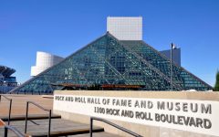 Above: The Rock and Roll Hall of Fame in Cleveland, Ohio