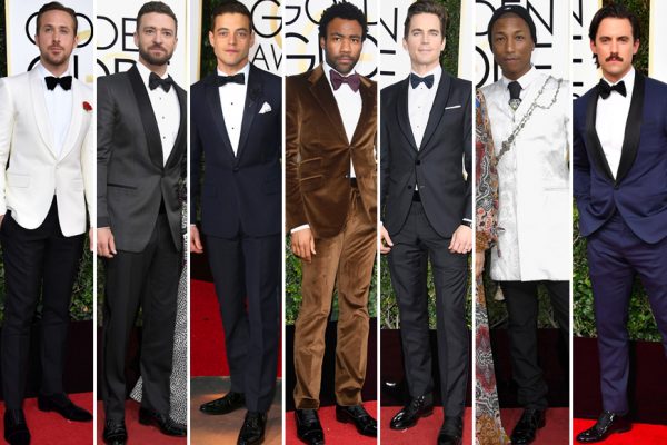 Above: A few of our favourites on the 2017 Golden Globe red carpet