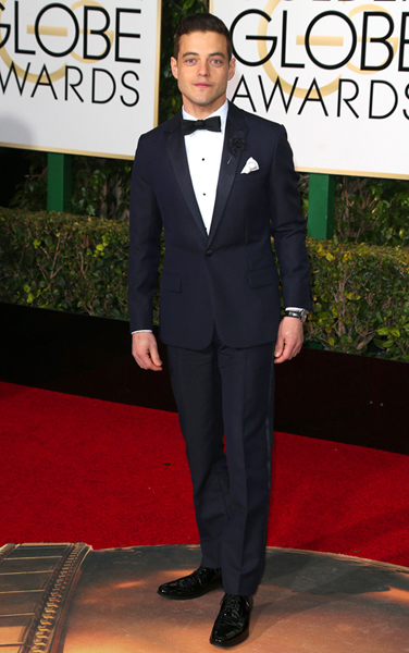 2017 Golden Globes - Rami Malek