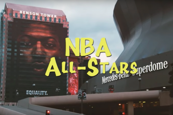 Above: What if the NBA All-Star Game was a cheesy 90s sitcom?