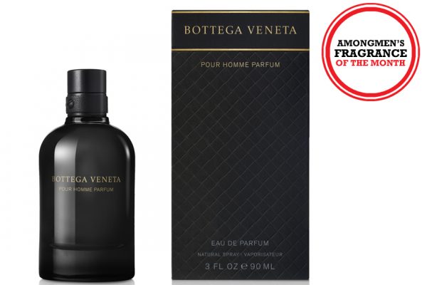 Above: Bottega Veneta's latest men's fragrance, Pour Homme Parfum