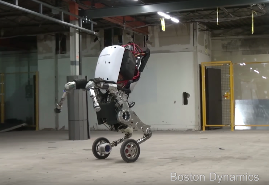 Above: The bipedal machine is changing the way we look at robotics