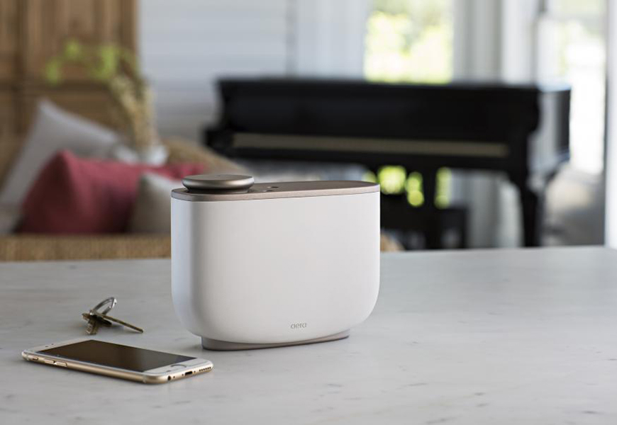 Above: The Aera smart home fragrance device