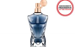 Above: This month? We try out the new Jean Paul Gaultier Le Male Essence de Parfum