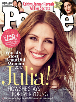 People Names Julia Roberts World’s Most Beautiful Woman For Record 5th Time - 2