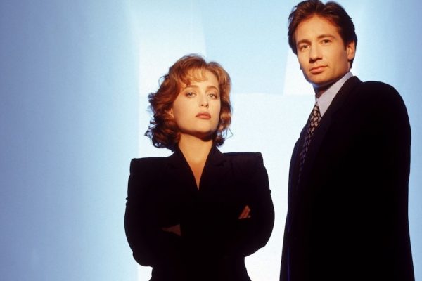 Above: Mulder and Scully are back at it again