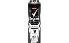 Above: Degree's new UltraClear Dry Spray Black + White Antiperspirant