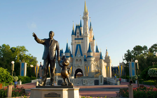 Most Instagrammed Tourist Attractions Around The World - Walt Disney World