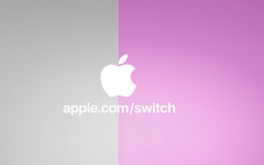 Above: Apple wants users to switch over to an iPhone