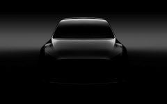 Above: The new Model Y will debut in 2019