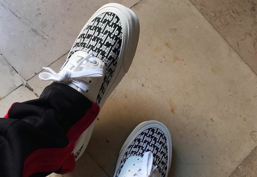 Above: Jerry Lorenzo teased the new sneaker on Instagram
