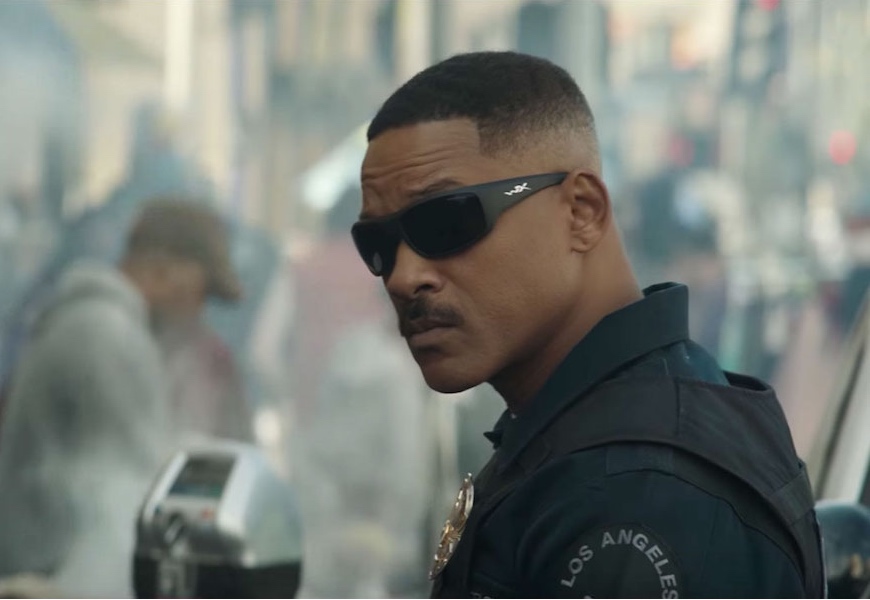 Above: Will Smith is Daryl Ward in 'Bright'