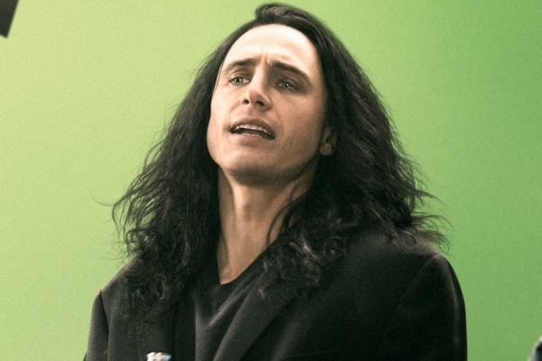 Above: James Franco stars as infamous writer-director, Tommy Wiseau