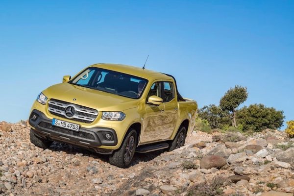 Above: The X-Class is the first Mercedes-Benz model of its kind