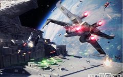 Above: Pilot an X-wing and take on TIE fighters in 'Battlefront 2'
