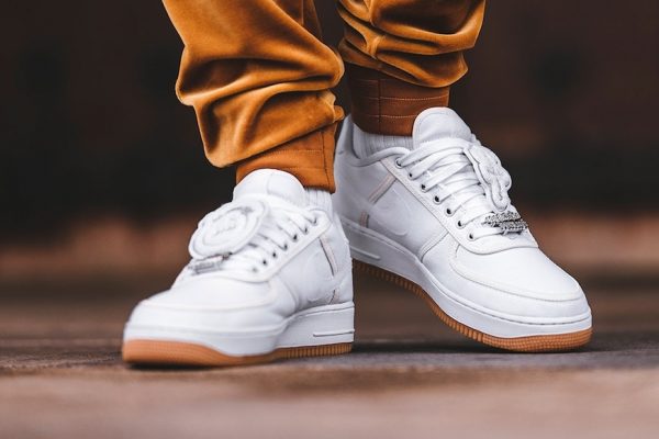 Above: The new Travis Scott Af1s will drop this weekend