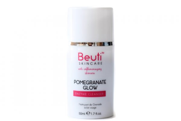 Above: Beuti's Pomegranate Glow Enzyme Cleanser