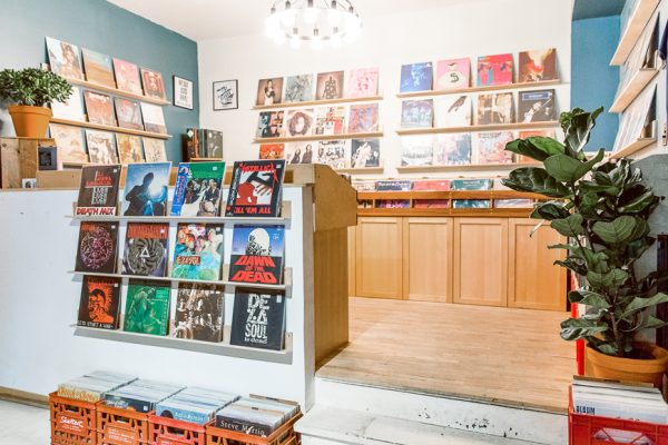 Above: Tiny Record Shop in downtown Toronto