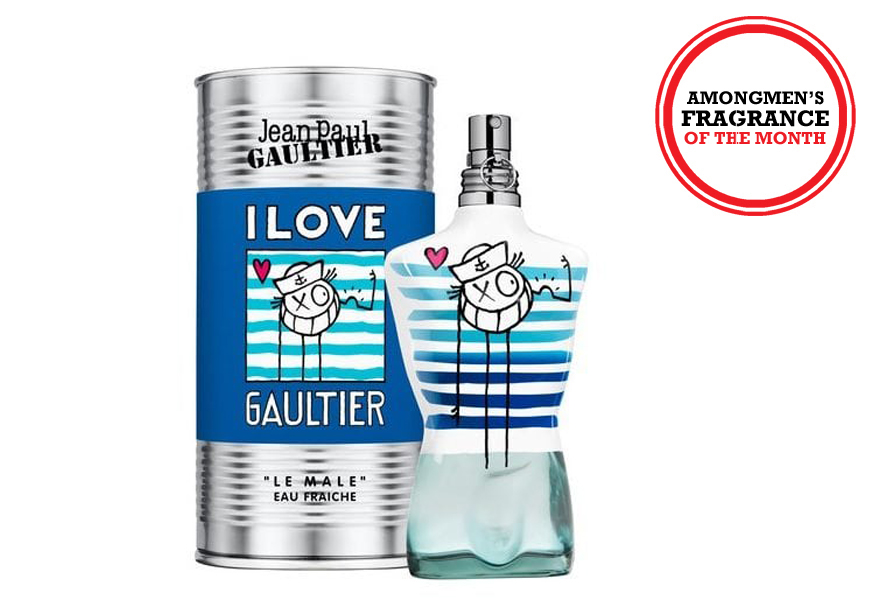 Above: Jean Paul Gaultier, Le Mâle Eau Fraîche Limited Edition EDT