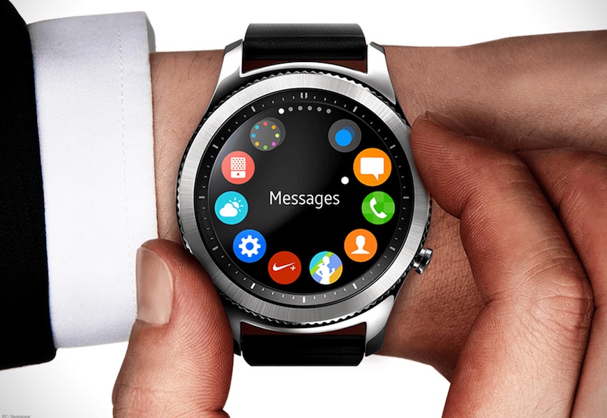 Above: Samsung is gearing for its next batch of smartwatches