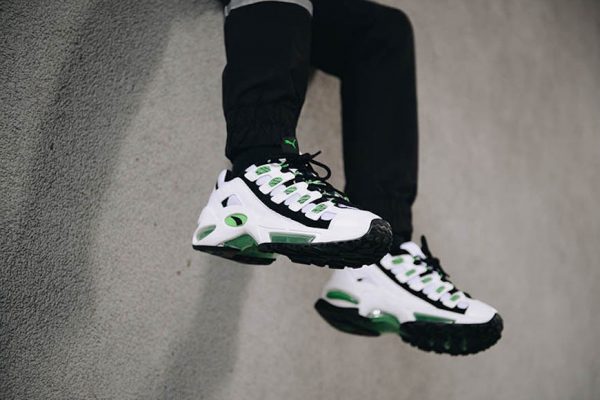 Above: The updated PUMA CELL Endura in its standard white and green colourway
