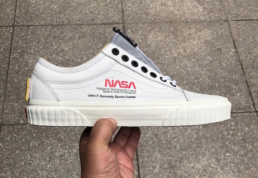 Above: The space-inspired shoe will launch later this week