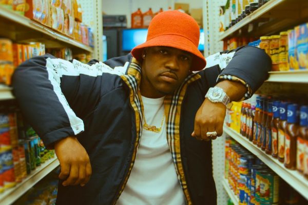 Above: A$AP Ferg shows off his new G-SHOCK piece