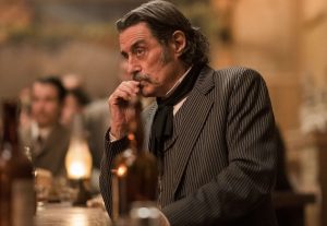 Above: Ian McShane returns as Al Swearengen
