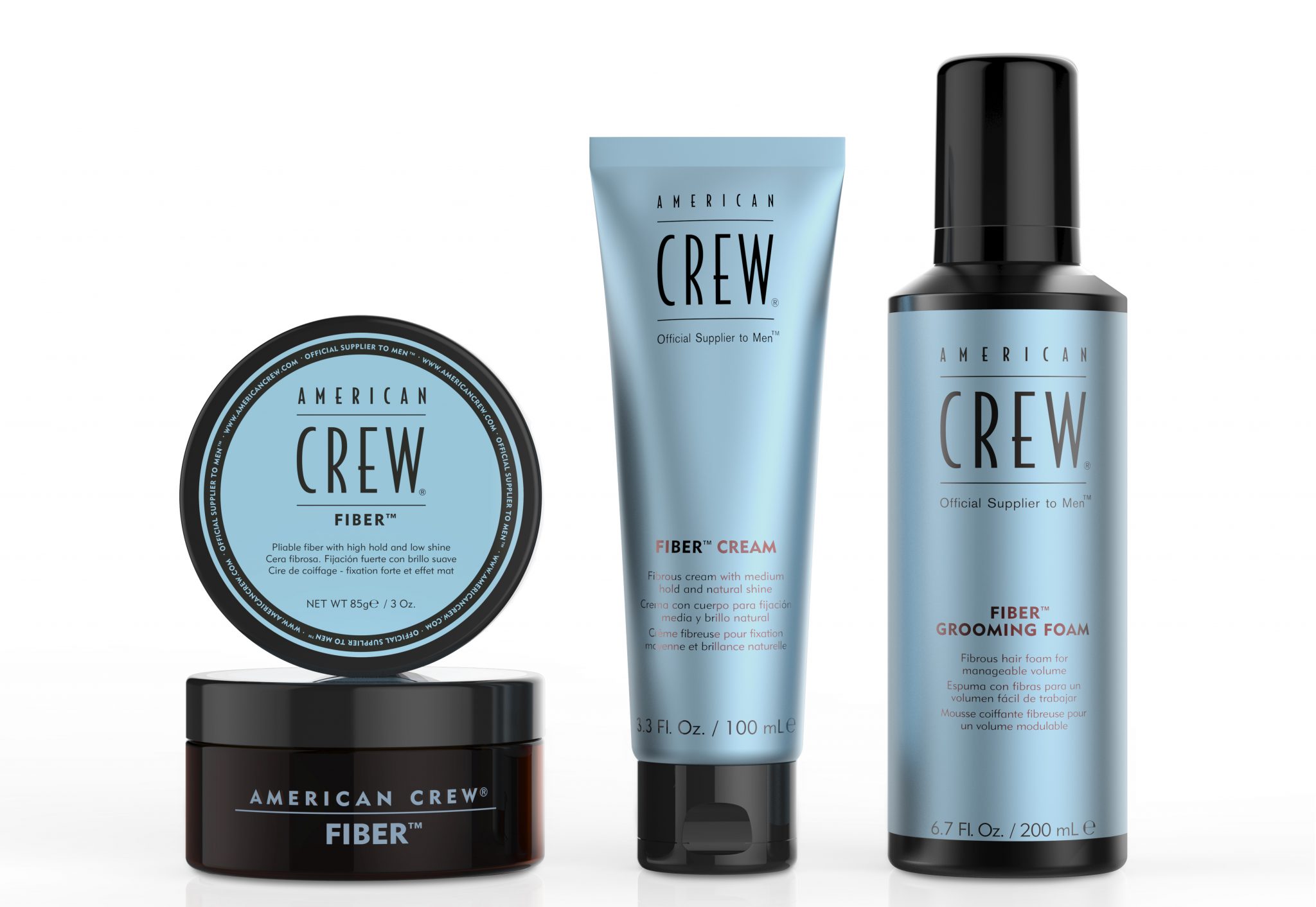 Product Hype American Crew Fiber Pomade, Fiber Cream & Fibre Grooming