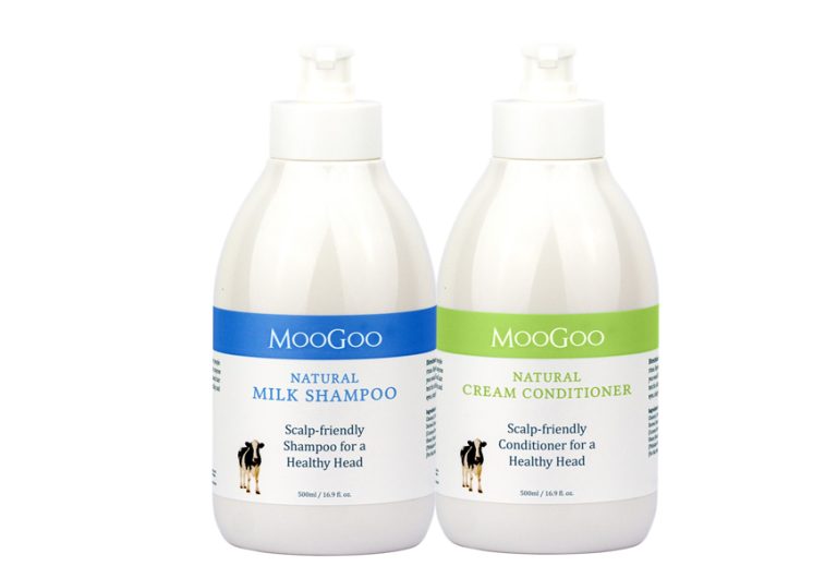 Product Hype MooGoo Natural Milk Shampoo and Cream Conditioner AmongMen